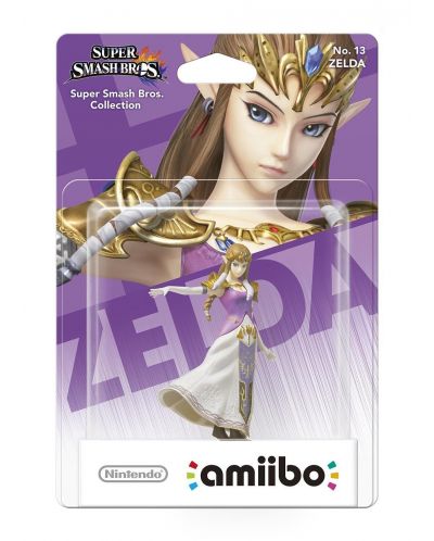 Figurina Nintendo amiibo - Zelda [Super Smash Bros.] - 3